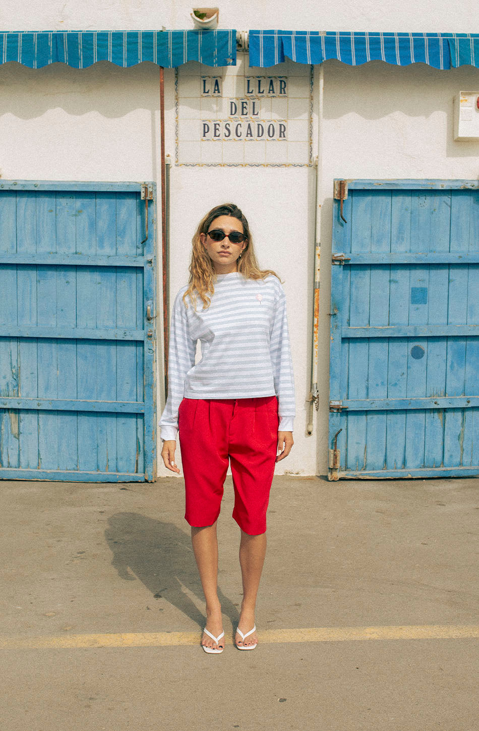 Stripes White Sky Cotton Candy T-Shirt