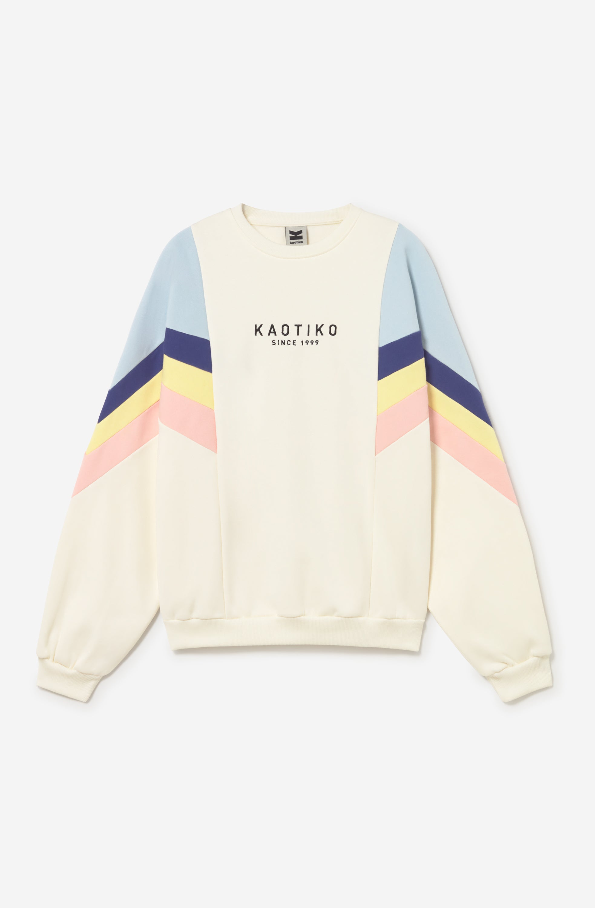 Sweatshirt Ginger Elfenbein/Blau/Navy/Rosa/Gelb