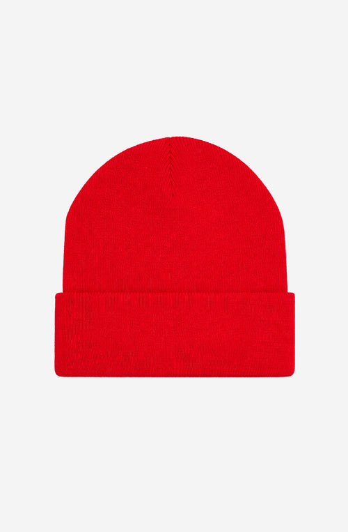 Gorro Apres Ski Red  de punto unisex de Kaotiko BCN