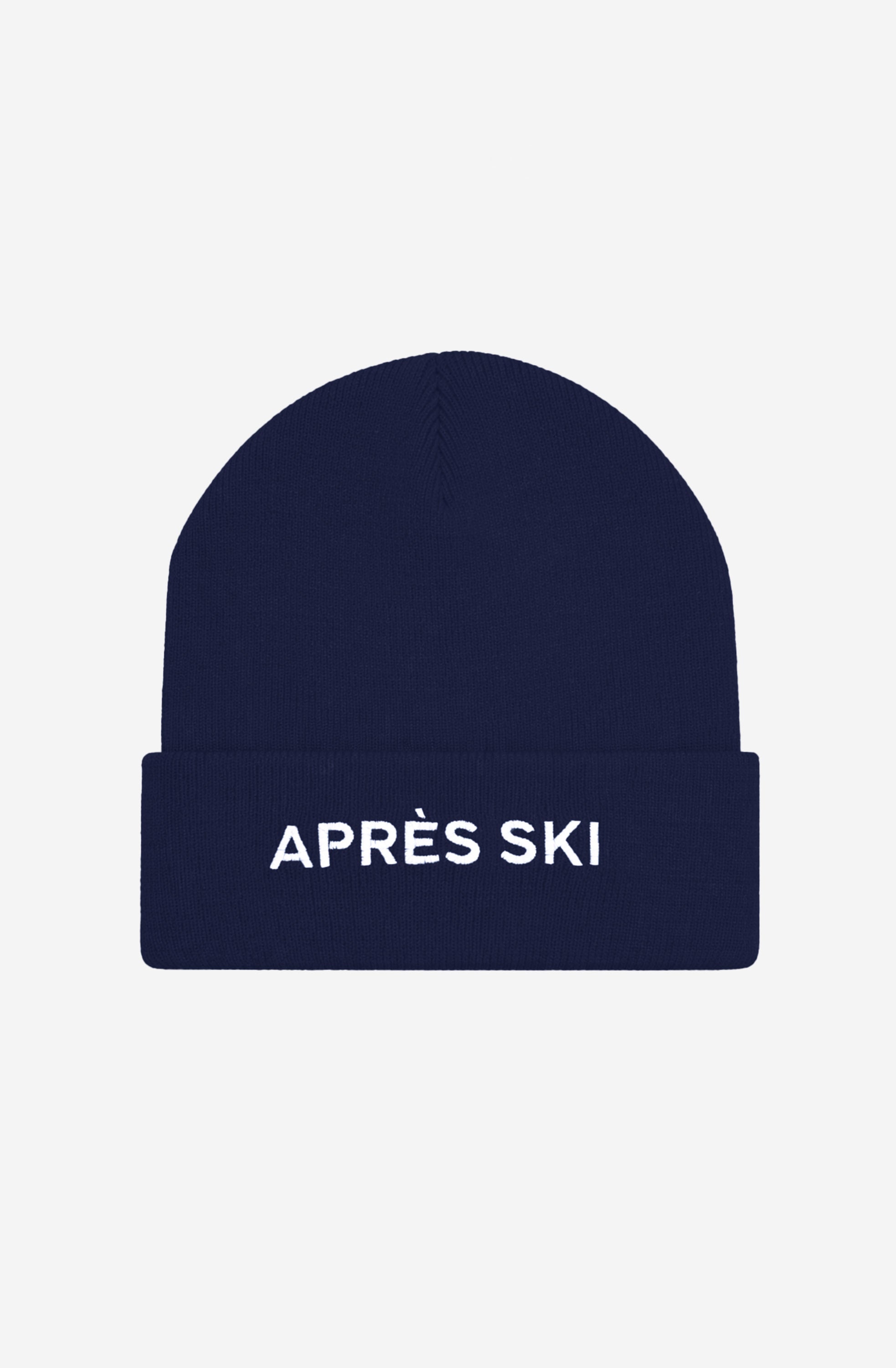 Gorro Apres Ski Navy  de punto unisex de Kaotiko BCN