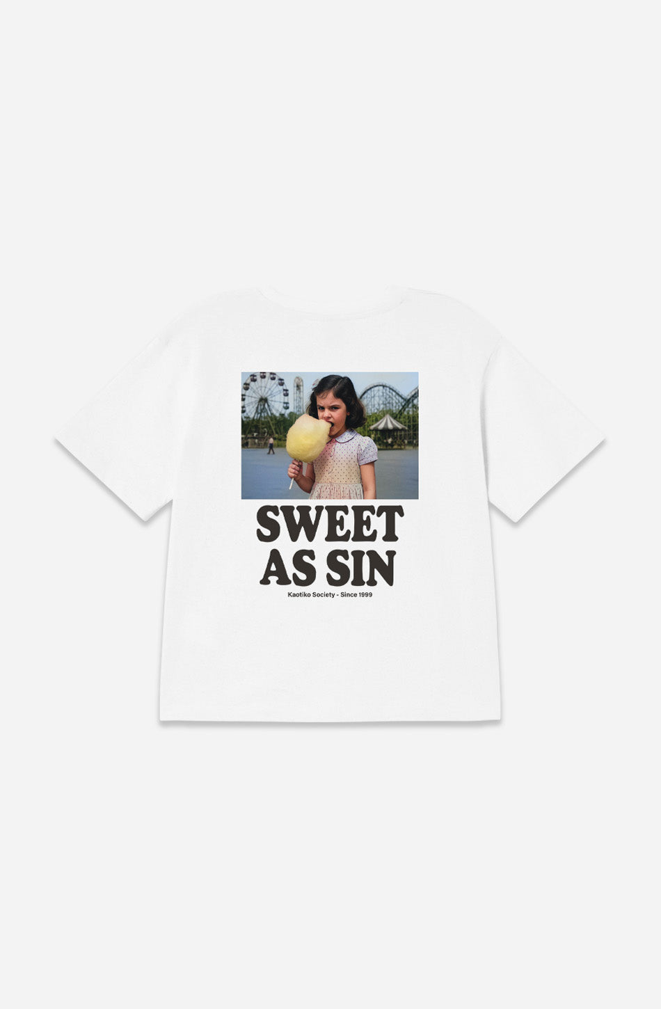 T-shirt Sweet As Sin White