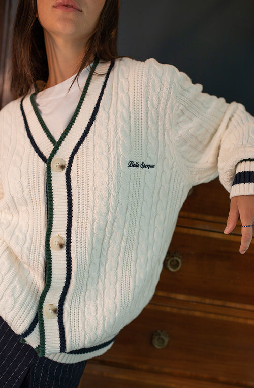 Cardigan Belle Epoque Ivory