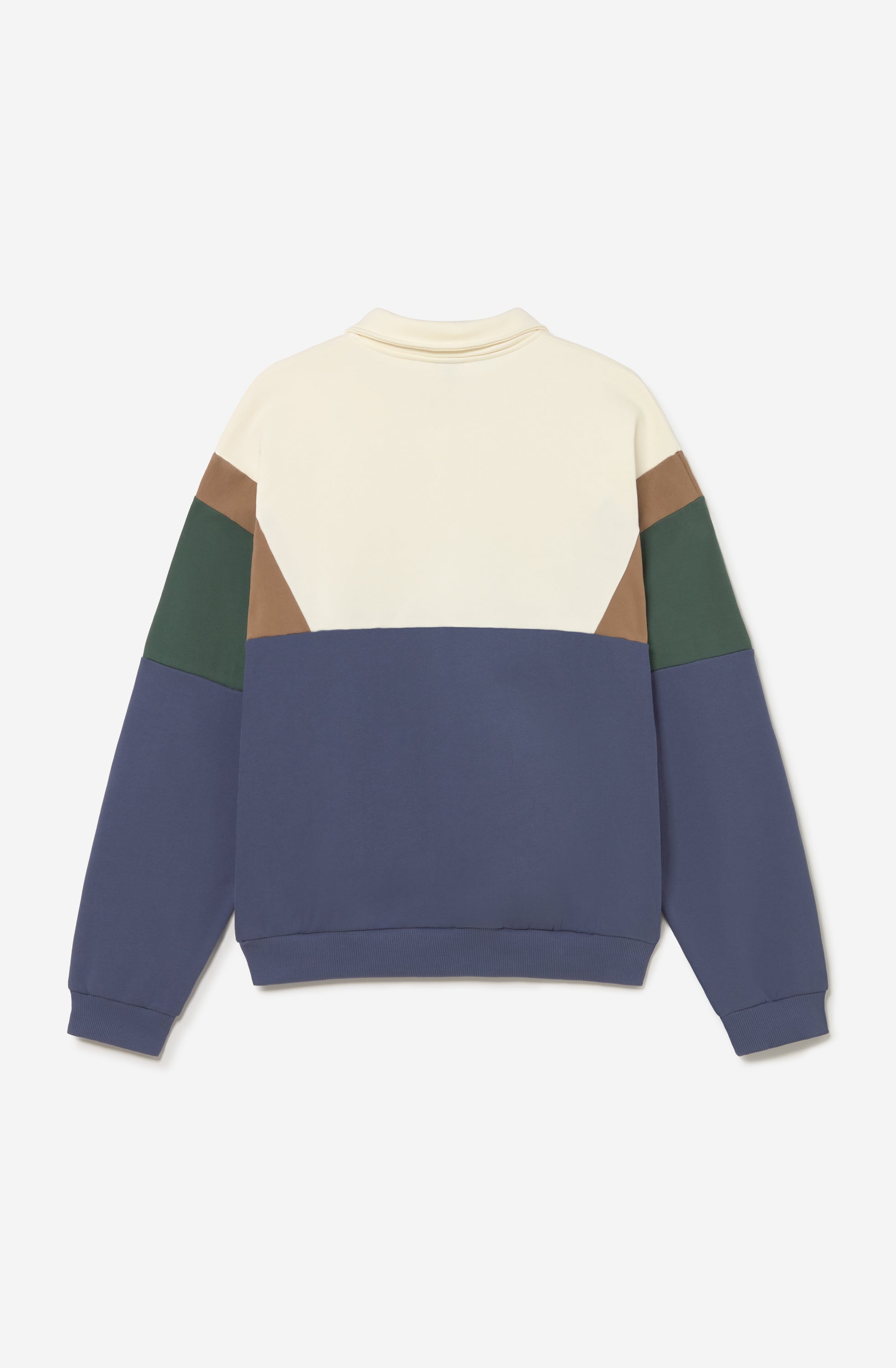 Polo Harry ivoire / marron / vert / bleu