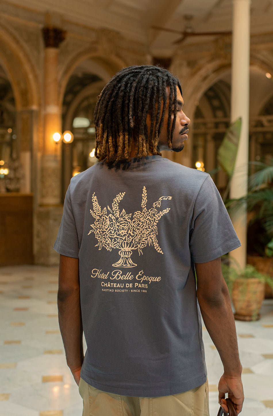 T-shirt Regular Garland Blue