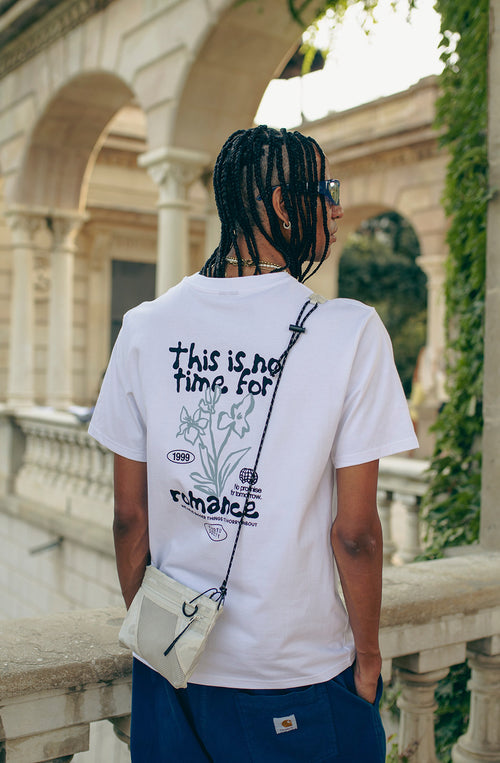 T-shirt Regular This Is No Time Organic White