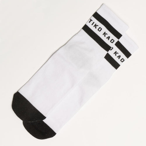 Kaotiko Basic White/Black Socks W
