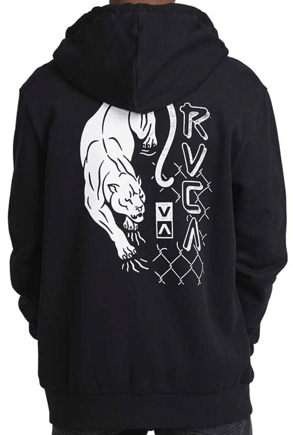 RVCA Prowler Zip à Capuche Noir