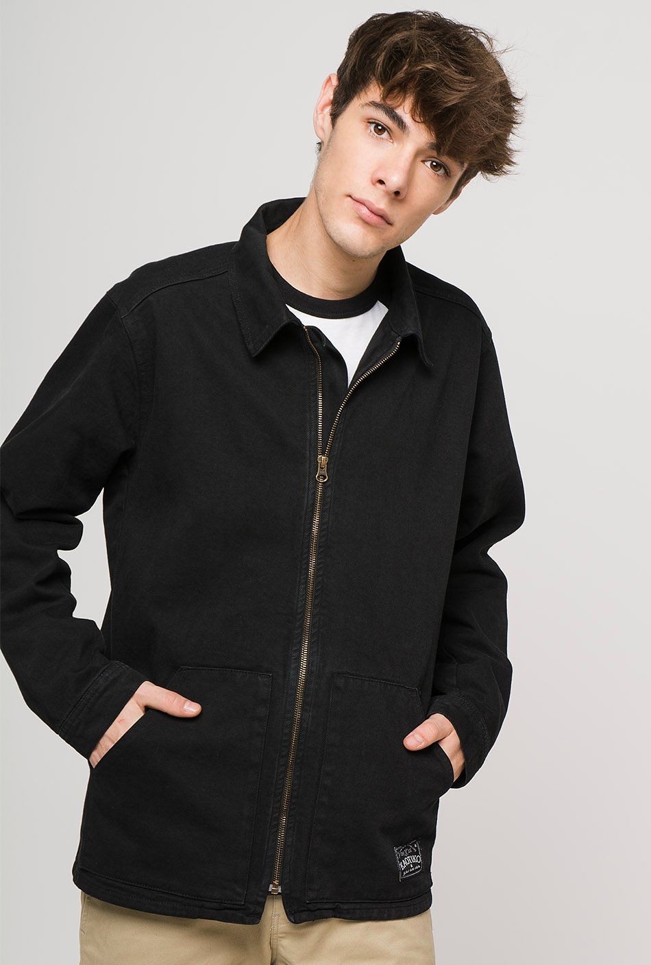 Veste Zippée Noir