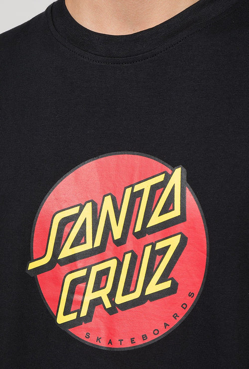 T-shirt Santa Cruz Pois Noir