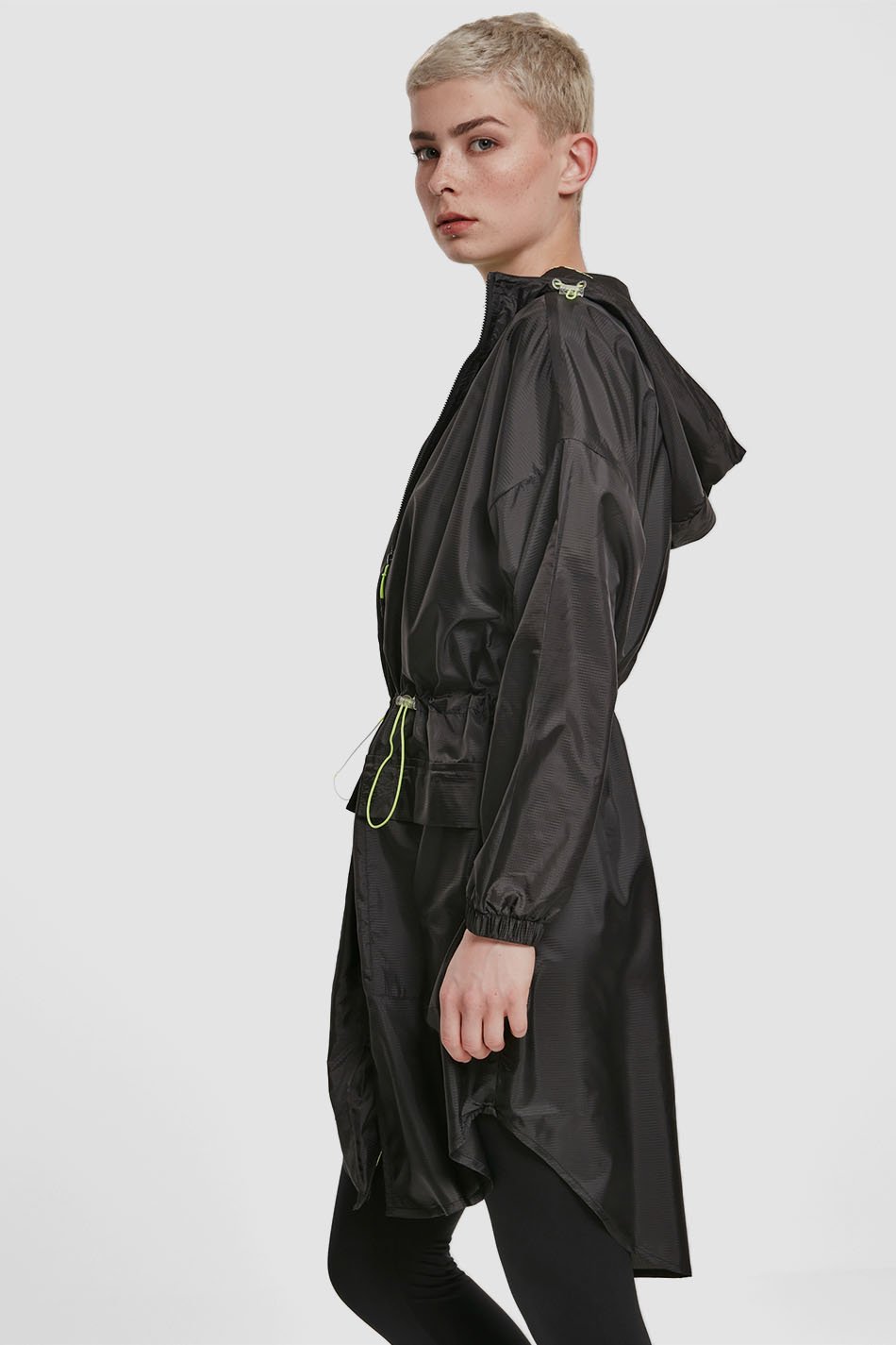 Veste Urban Classics transparente et légère noire