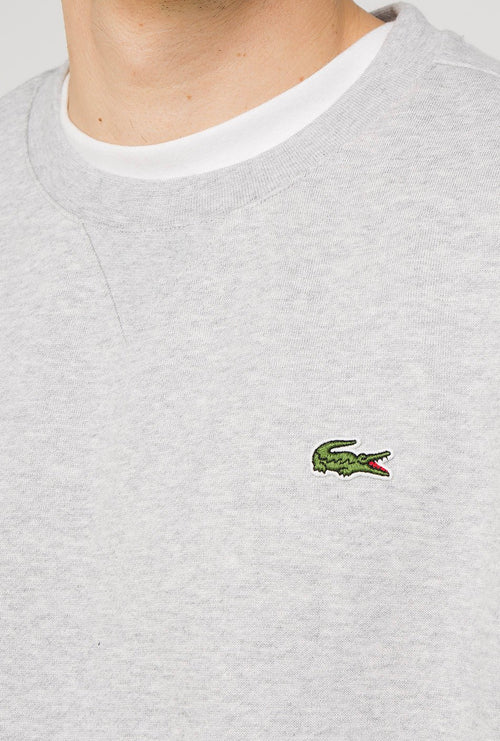 Sweat-shirt Lacoste Argent Chine