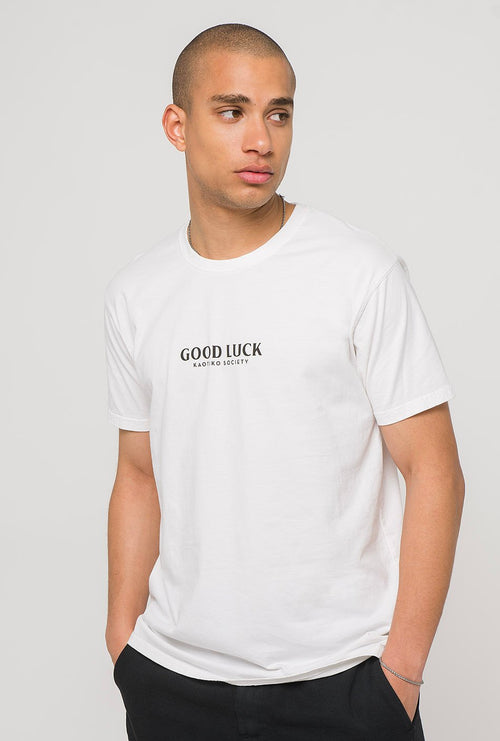 "Good Luck" White T-shirt