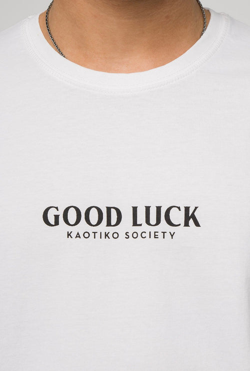 "Good Luck" White T-shirt