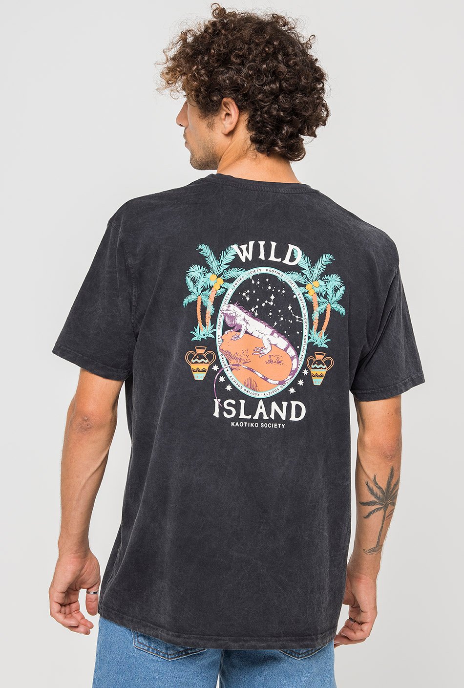T-shirt Tie Dye Wild Island