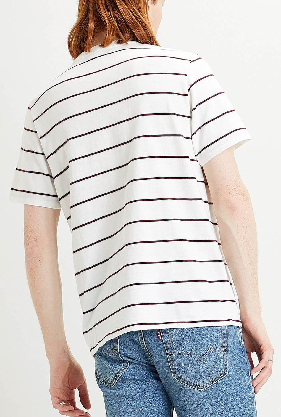 T-shirt Levi's Sunset Pocket Saturday à Rayures