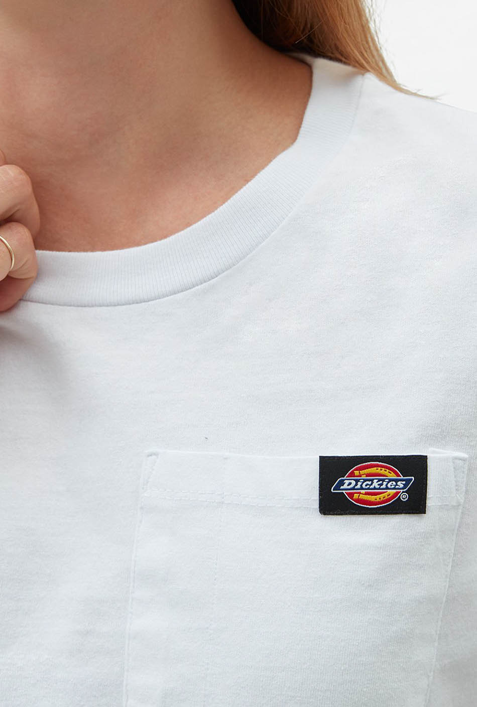 T-shirt Dickies Ellenwood Blanc