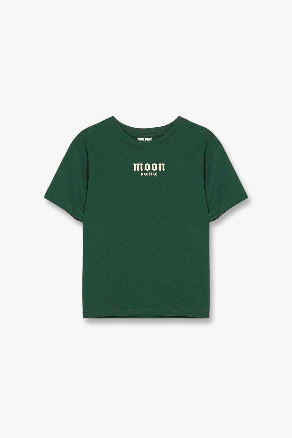 T-Shirt Moon Grün