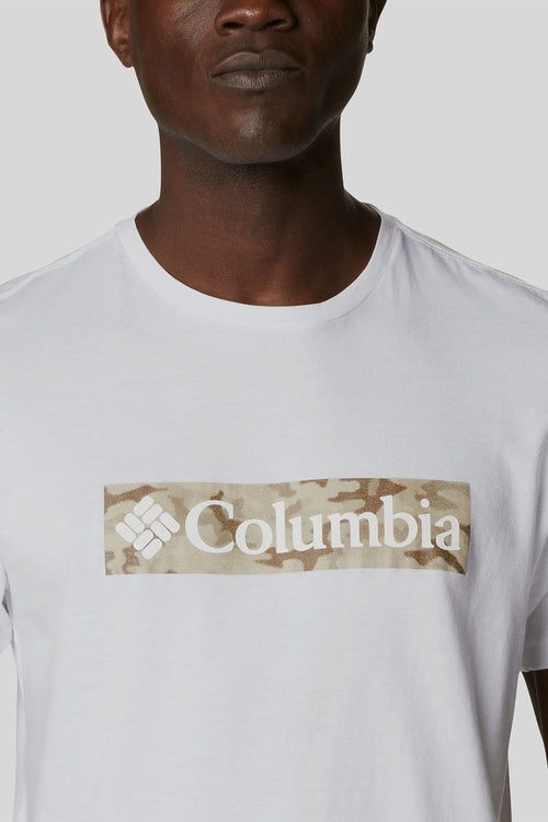 T-shirt Columbia Rapid Ridge blanc