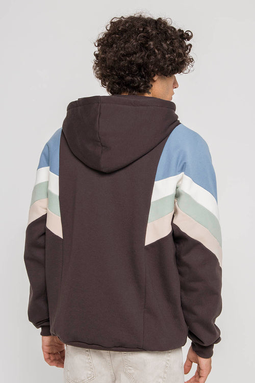 Ewan Grau/Blau/Elfenbein/Grün Pullover