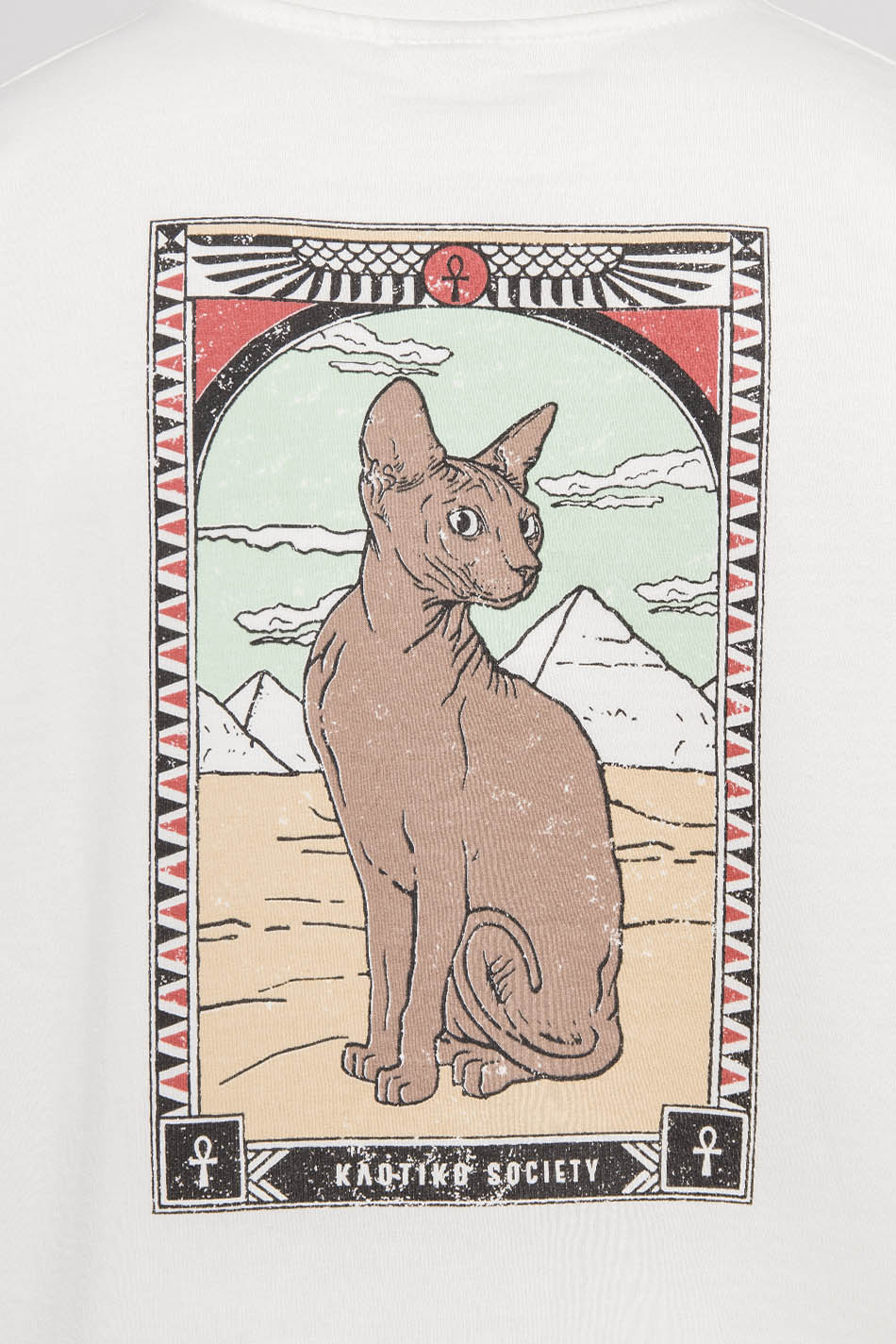 Egyptian Cat Ivory Pullover