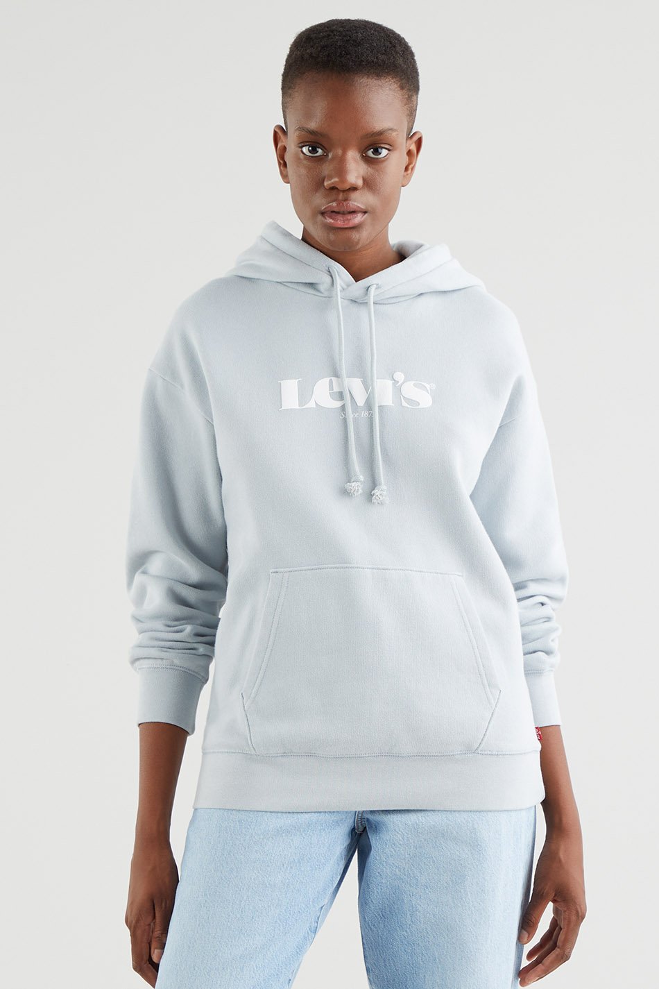 Sweatshirt Levis Standard Graphic Hoodie Bleue