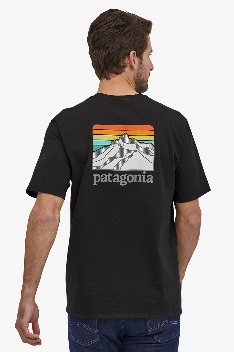 T-shirt Patagonia Line Logo