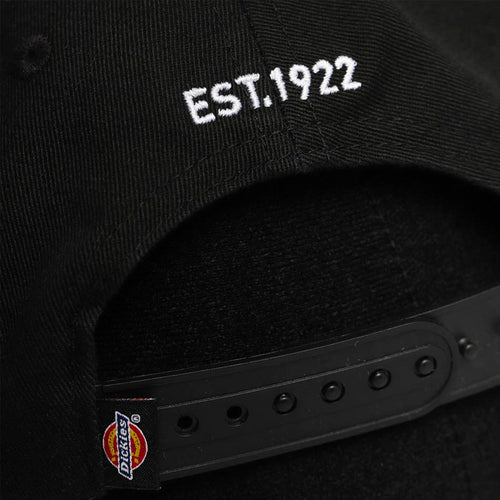 Dickies 6-Panel-Kappe Schwarz