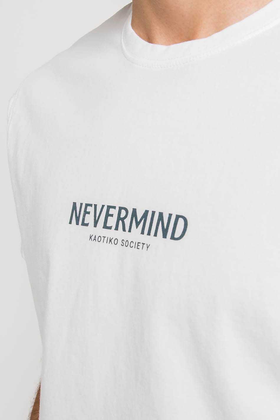 T-shirt Washed Nevermind