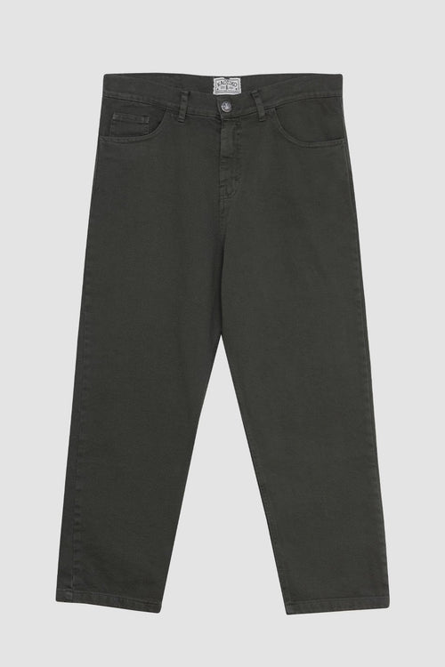 Pantalon Regular Cropped Dark Army