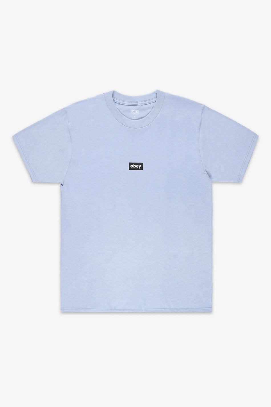 T-Shirt Obey Black Bar