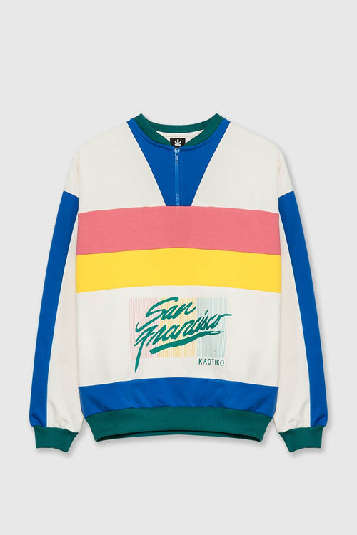 Sweatshirt 80´s San Francisco Ivoire