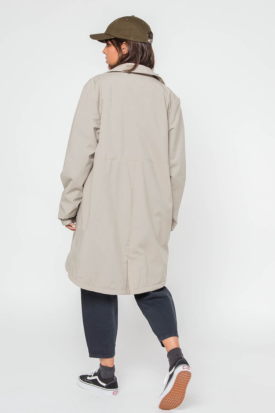 Beige Coach Jacket