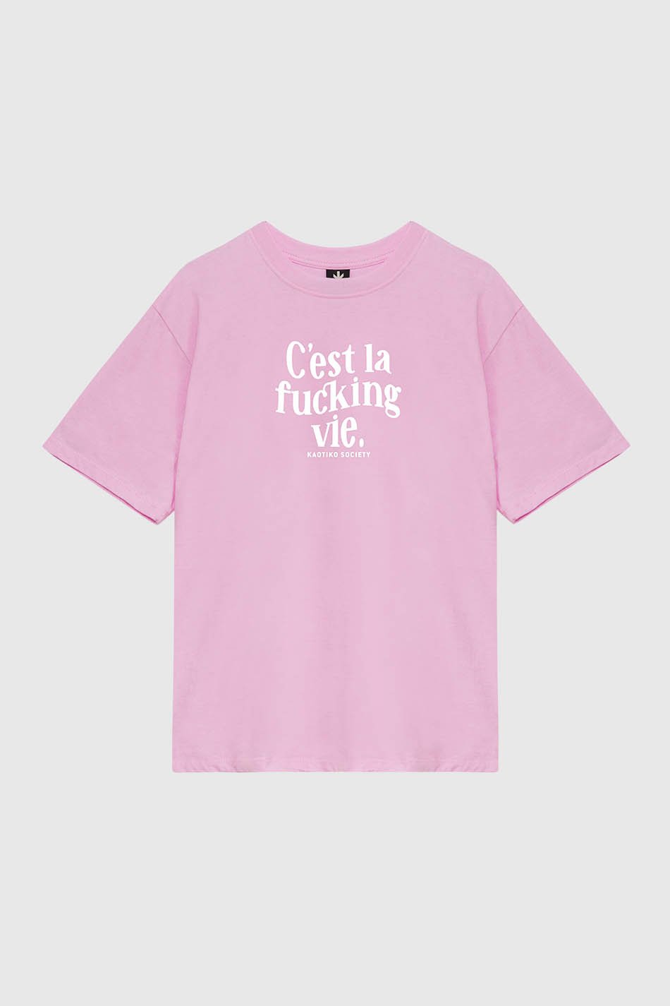 T-shirt C'est La Vie Rose Bonbon