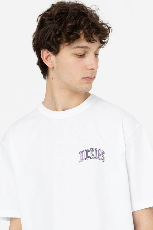 T-shirt Dickies Aitkin Blanc