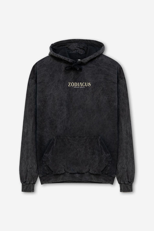 Washed Zodiacus Black Sweatshirt