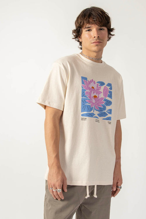 Water Lily Organic Cotton T-Shirt