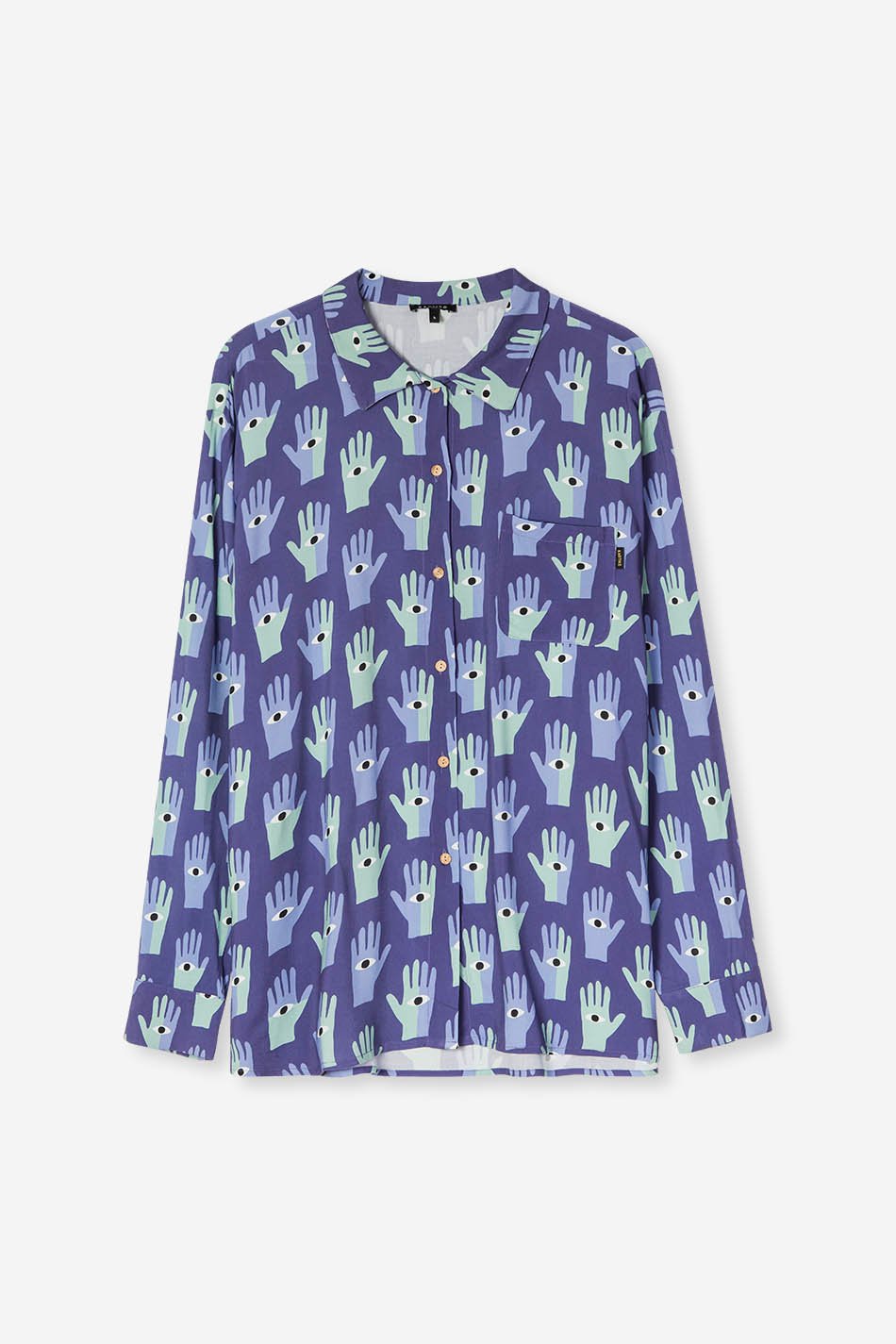 Chemise Hand Purple