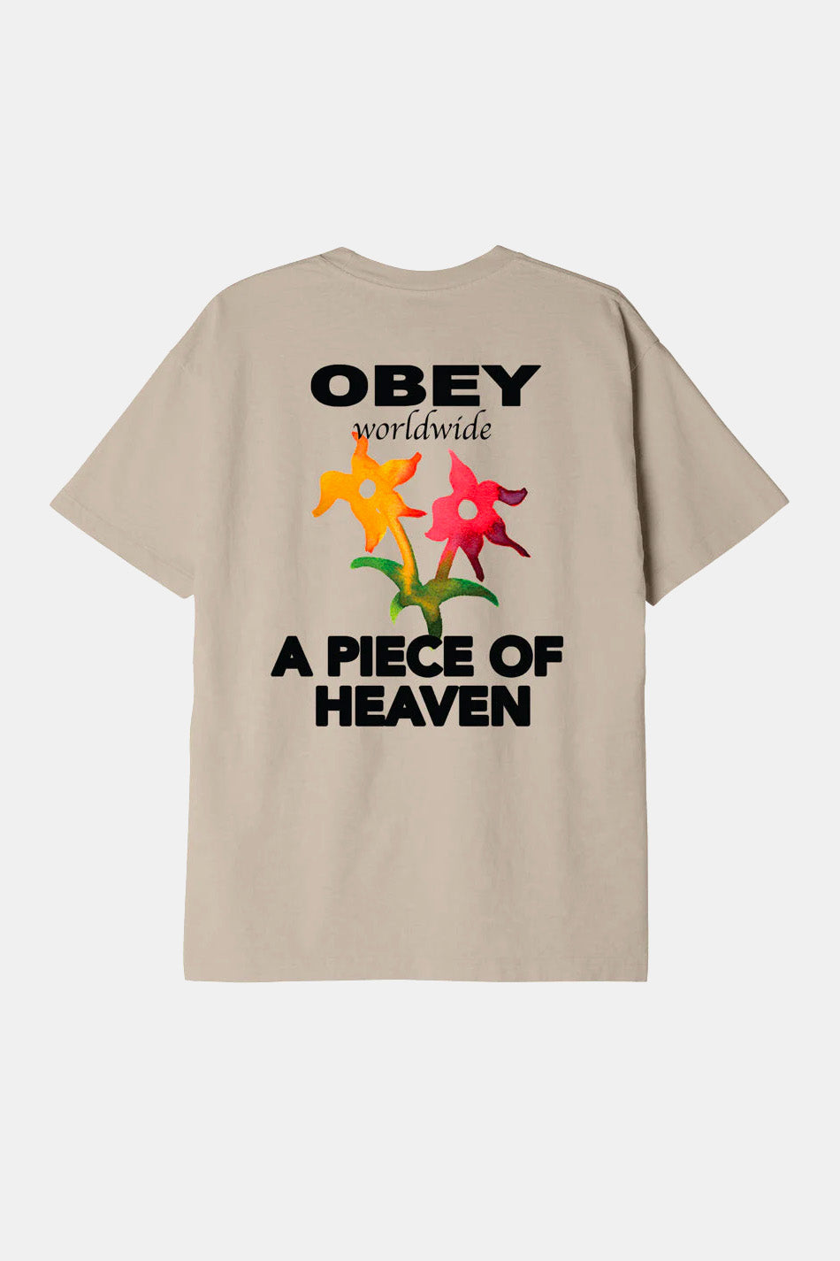 T-shirt Obey A Piece Of Heaven Irish Cream