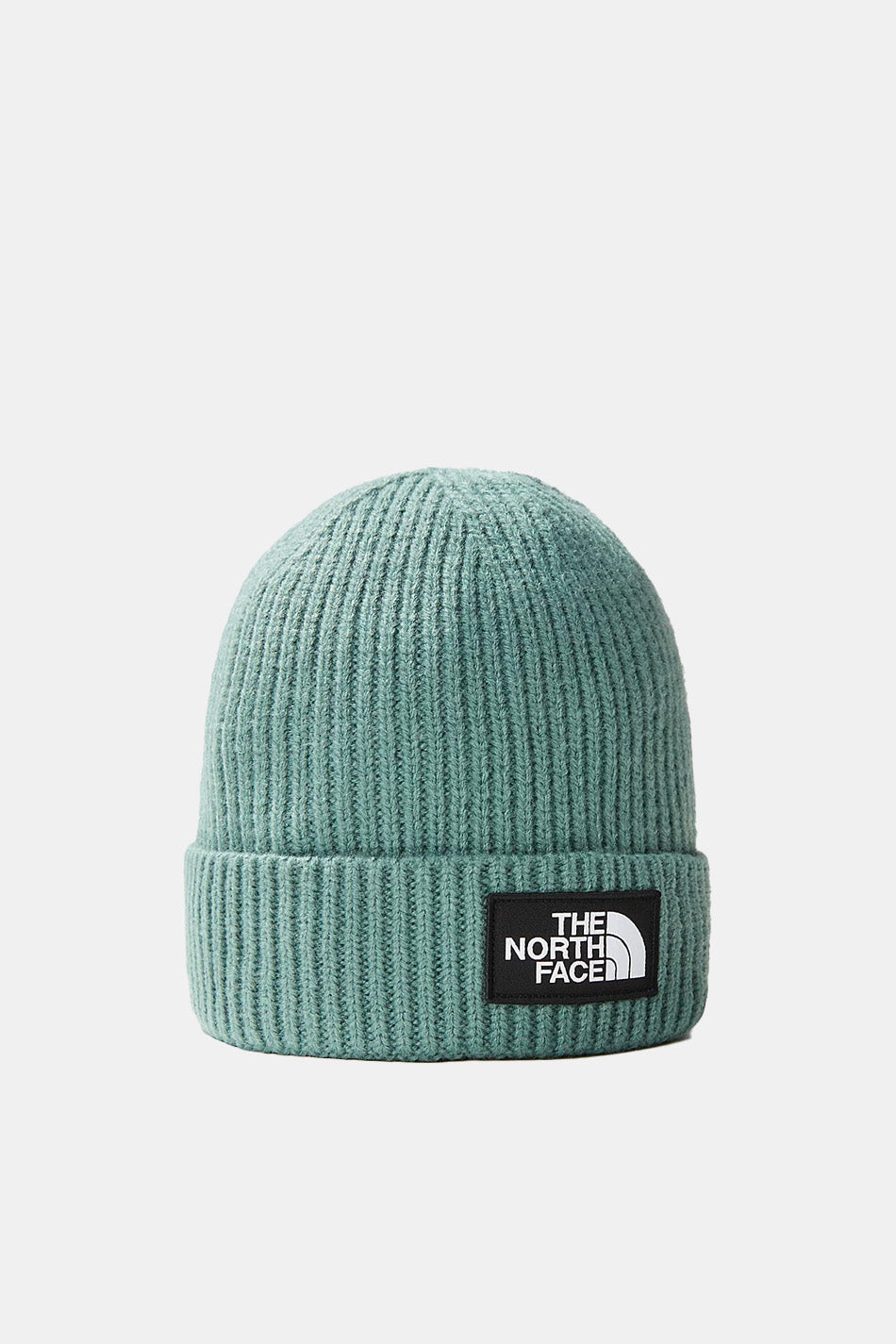 Gorro The North Face Logo Box Cuffed Dark Sage