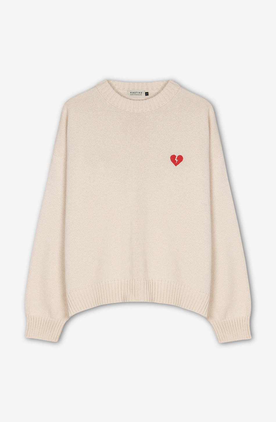 Pull Broken Heart Ivory