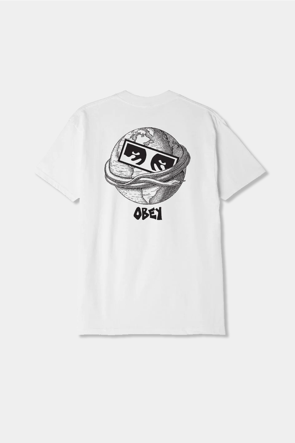 T-shirt Obey Ouroboros White