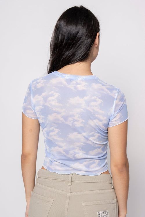 T-shirt Tul Blue Clouds