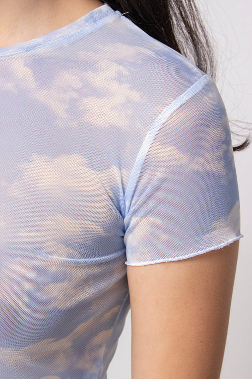 T-shirt Tul Blue Clouds