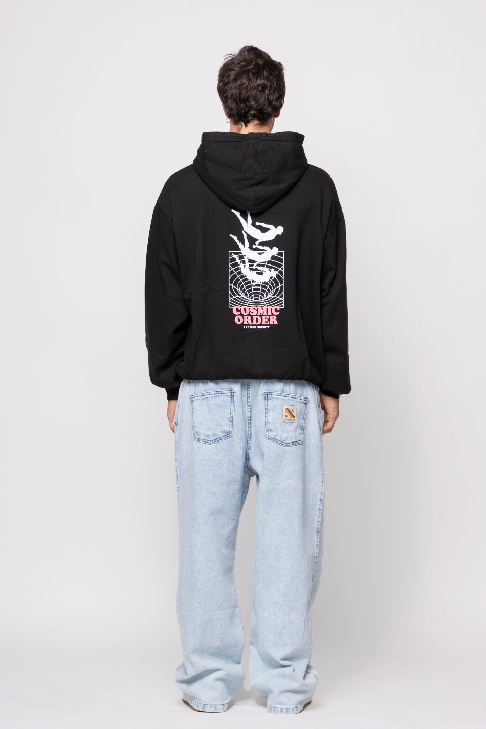 Cosmic Order Schwarzes Sweatshirt