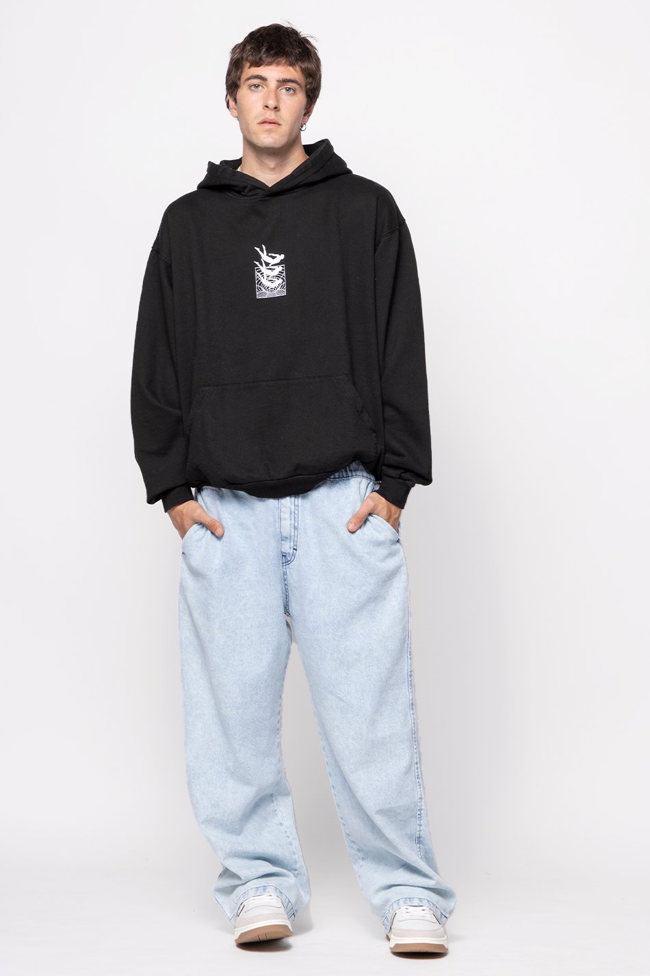 Cosmic Order Schwarzes Sweatshirt
