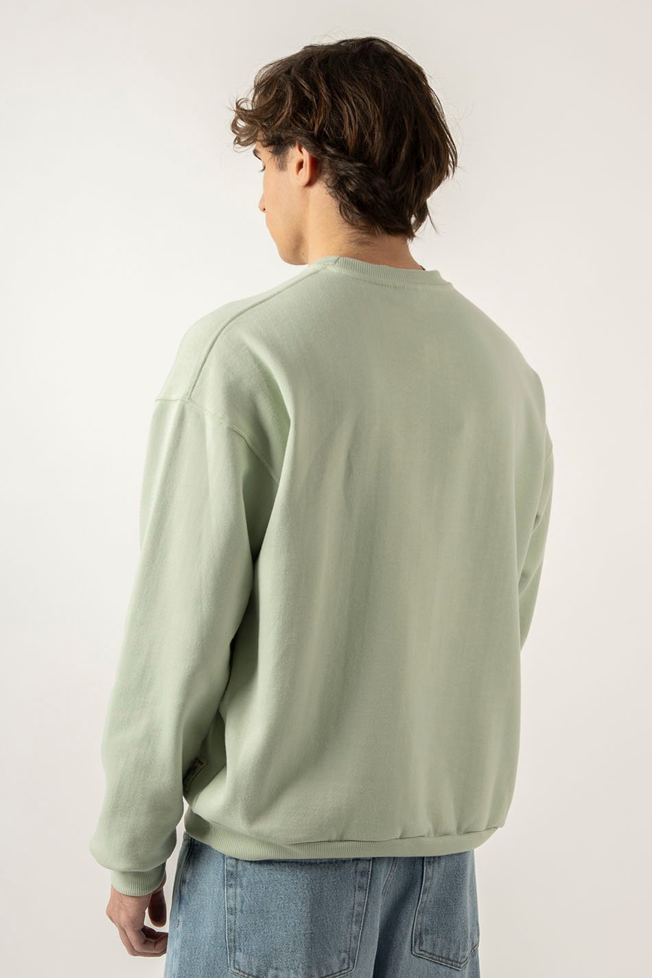 Sweat-shirt World Palid Green