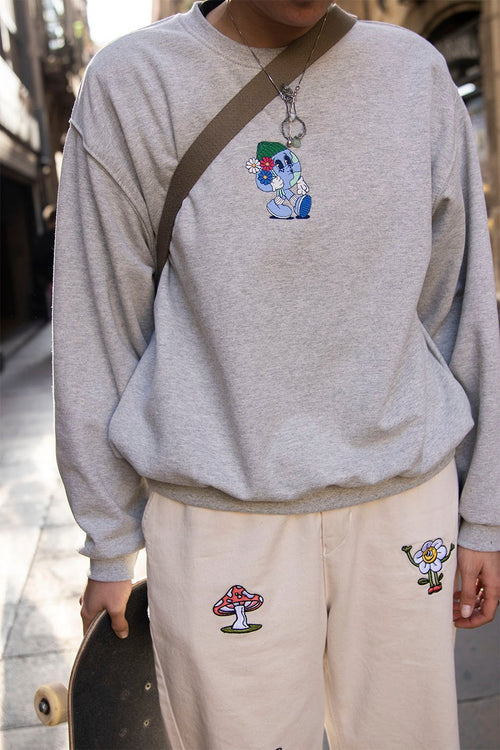 Sweatshirt World Gris