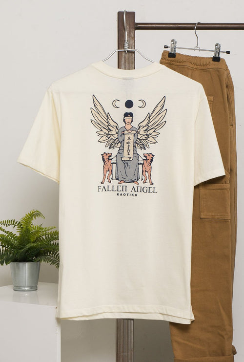 T-shirt Fallen Angel Écru
