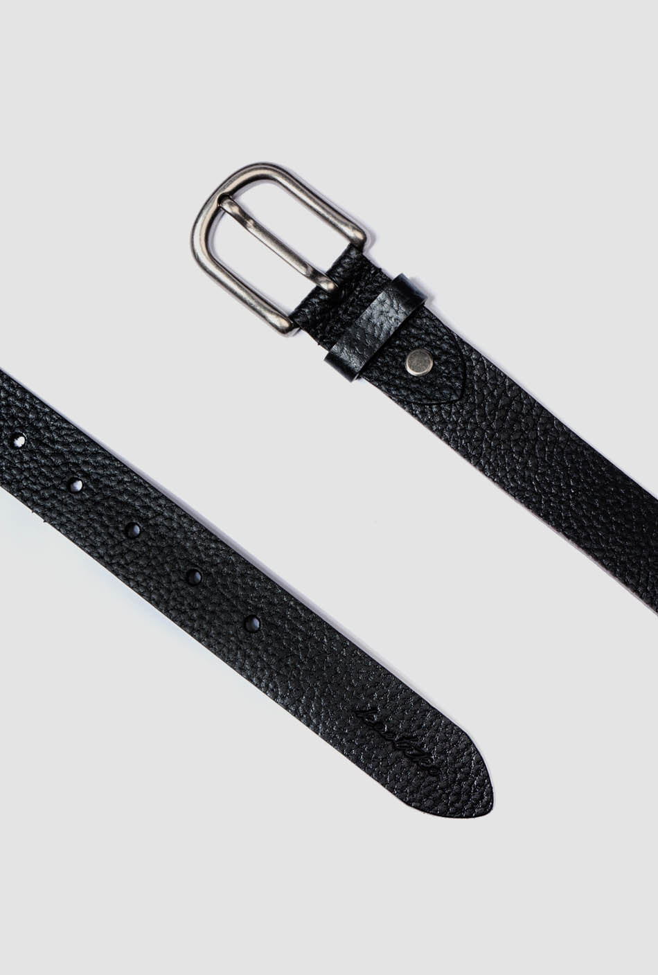 Cinturón Leather Black-100