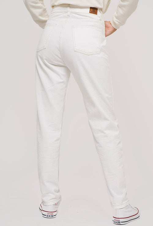 Pantalon oversize blanc